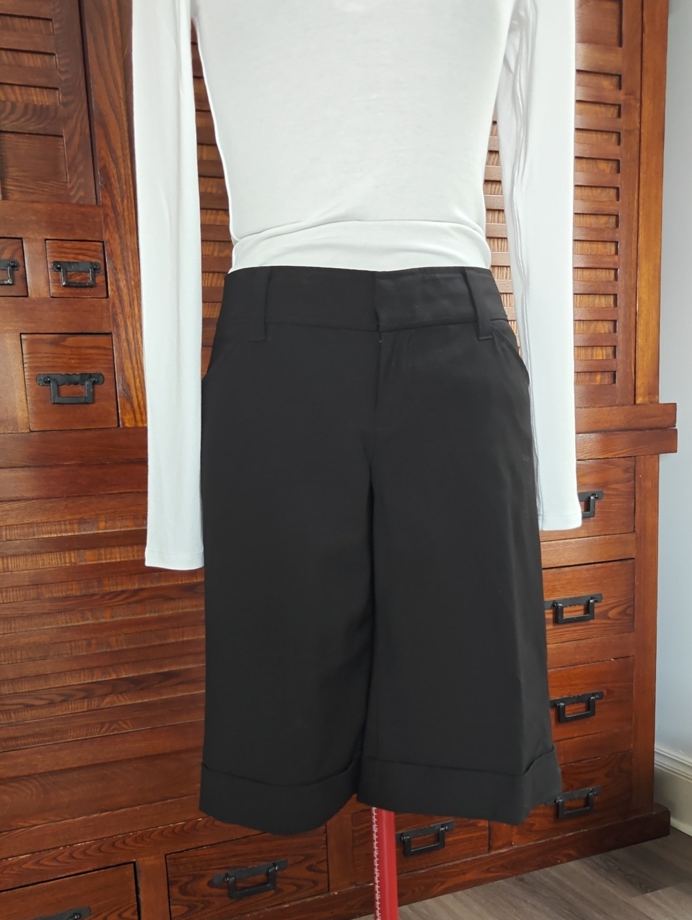 Club Monaco Tailored Wool Shorts